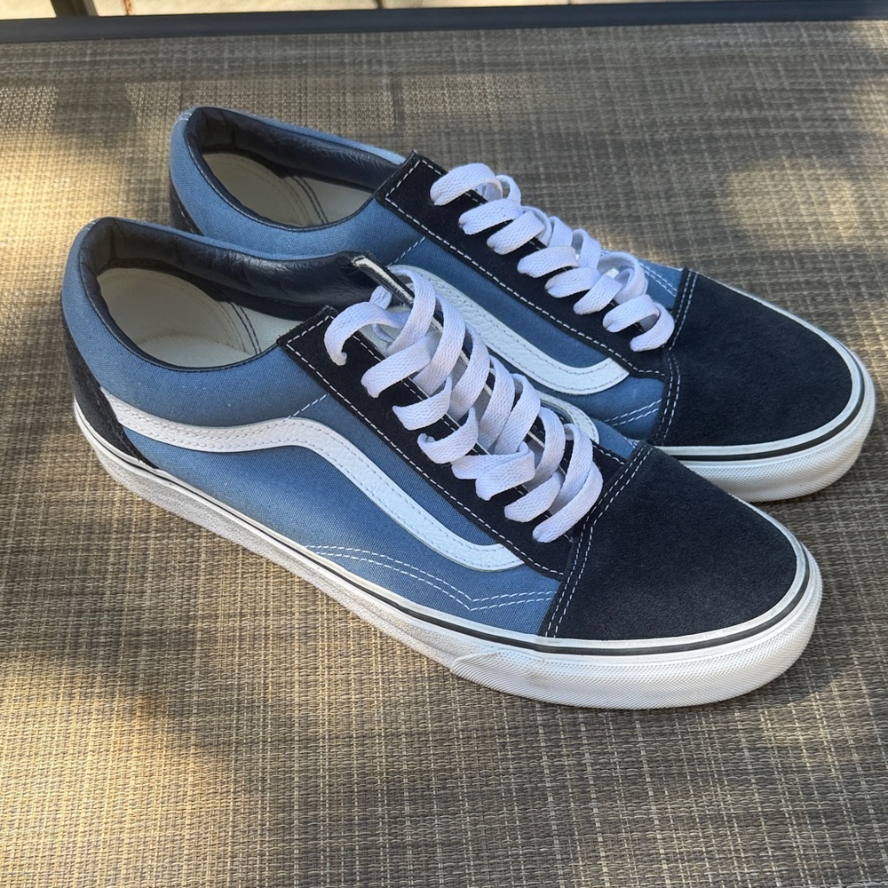 Vans Two-Tone Blue & Navy Old Skool Sneakers